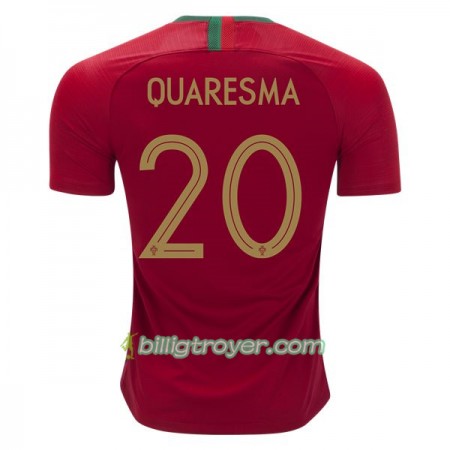 Billige Fotballdrakter Portugal Quaresma 20 VM 2018 Hjemmedraktsett